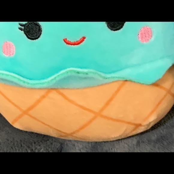 Kellytoy Squishmallow Maya Mint Ice Cream Sundae Plush Toy Stuffed Animal 5” - Picture 6 of 9